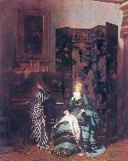 Albert von Keller Chopin Germany oil painting artist